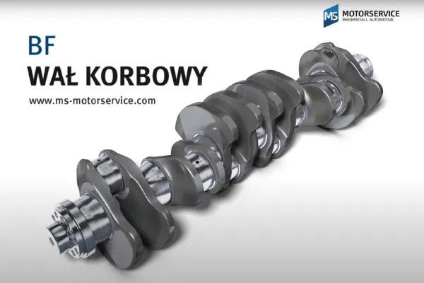 Budowa i działanie wału korbowego