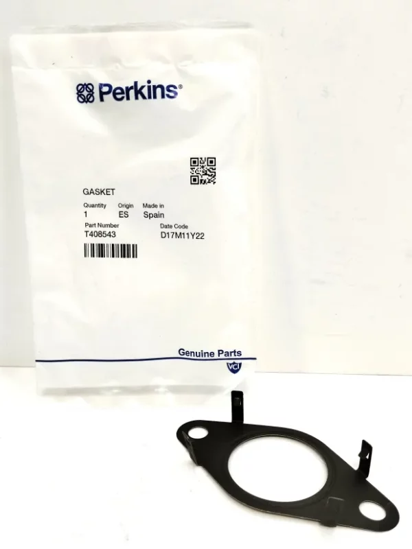 Uszczelka łącznika chłodnicy EGR - Perkins 1206 Caterpillar C6.6 / C7.1 - oryginał - T408543