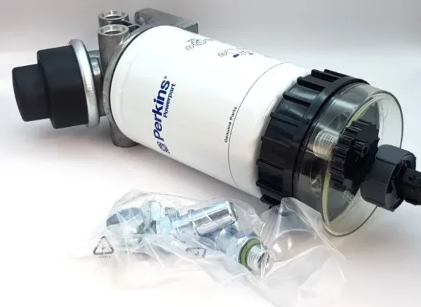 Filtr paliwa z pompką Perkins 1104D 1106D - oryginał - 2656F087