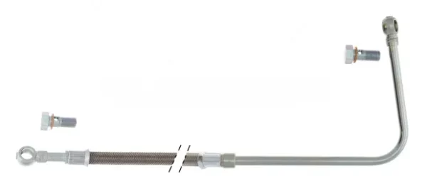 Przewód olejowy zasilający turbiny Perkins 1104 - oryginał - 4128A027