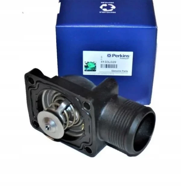 Obudowa termostatu z termostatem Perkins 1006.60 1106C - oryginał - 4133L029