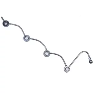 Przewód przelewowy wtryskiwaczy Perkins 404D-22T 404C-22 - oryginał - U31607080