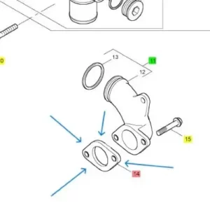 Uszczelka Perkins 1024 1206 - oryginał - T421812